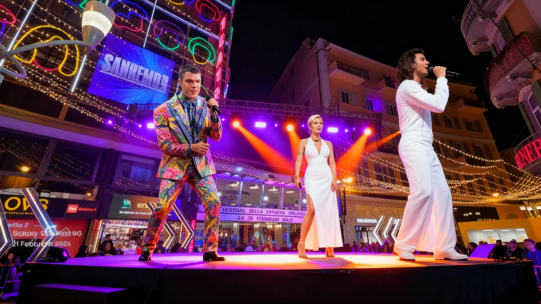 76° Festival di Sanremo Conti 4K"